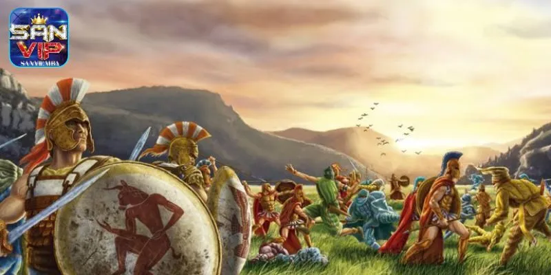 Luật và cách tham gia game Age Of Spartans SANVIP